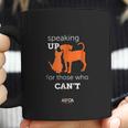 Aspca Speaking Up For Those Who Cant Coffee Mug