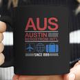 Aus Austin Bergstrom Coffee Mug