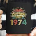 Awesome Since June 1974 47Th Bday Decorations 47 Years Old Coffee Mug