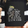 Baby Groot Hug Bear Autism In A World Where You Can Be Anything Be Kind Coffee Mug