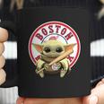 Baby Yoda Boston Red Sox Coffee Mug