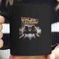 Back To The Future Vintage Delorean Peel Out Coffee Mug