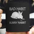 Bad Habit Bunny Rabbit Cocaine Coffee Mug