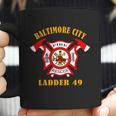 Baltimore City Fire Rescue Ladder 49 Coffee Mug