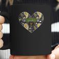 Baylor Bears Patterned Heart Apparel Coffee Mug