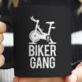 Biker Gang Funny Spin Saying Gym Workout Spinning Class Gift Coffee Mug