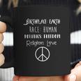 Birthplace Earth Race Human Politics Religion Love Coffee Mug