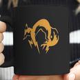 Black Generic Metal Gear Solid Fox Hound Design Coffee Mug