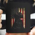 Black Labrador Gift Usa Flag Lab Owner Duck Hunter Coffee Mug