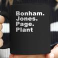 Bonham Jones Page Plant Authentic Members T-Shirt 2016 Coffee Mug