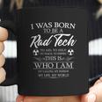 Born To Be Rad Tech Radiology Tech Xray Technologist Gift Coffee Mug