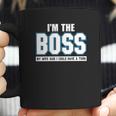 Im The Boss Funny Joke Husband Coffee Mug