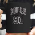 Bulls 91 Coffee Mug