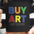 Buy Art Not Drugs Logo Coffee Mug