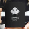 Canadian Roots Maple Leaf Canada Flag Design For Canadiens Coffee Mug