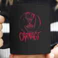 Carnage Single Coated Red Painted Face Logo Graphic Coffee Mug