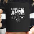 Choose Your Weapon Console Gamer Funny Dt Coffee Mug