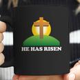 Christian Easter He Has Risen Christianity Cross Coffee Mug