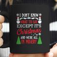 Christmas Vacation Misery Funny Xmas Santa Family Quotes Coffee Mug