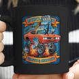 Classic Sixties Muscle Car Funny Dragster Hot Rod Cartoon V5 Coffee Mug