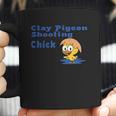 Clay Pigeon Shooting Chick Coffee Mug