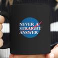 Clique Clothing Nasa Never A Straight Answer Coffee Mug