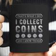 I Collect Coins Vintage Coin Collector Numismatist Graphic Design Printed Casual Daily Basic Coffee Mug