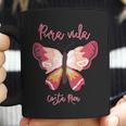 Costa Rica Butterfly Pura Vida Souvenir Coffee Mug