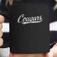 Cougars Mascot Vintage Sports Coffee Mug