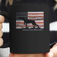 Country Life Outfitters Pointer Dog American Flag Coffee Mug