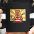 Cute Capybara Eating Ramen Funny Animal Anime Manga Coffee Mug