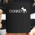 Cute Donkey Animal Logo Gift Coffee Mug