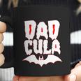 Cute Halloween Funny Halloween Day Dadcula Dracula Coffee Mug