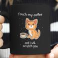 Cute Kitty With Coffee Scratch You Cat Coffee Mug