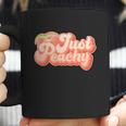 Cute Retro Vintage Just Peachy Coffee Mug