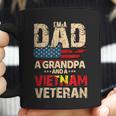 Dad Grandpa Husband Us Flag Vietnam Veteran Father Day Coffee Mug