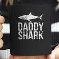 Daddy Shark Black Best Christmas Gifts For Dad Coffee Mug