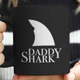 Daddy Shark Black Design Best Christmas Gifts For Dad Coffee Mug