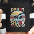 Daddy Shark Family Time Dad Birthday Gifts Coffee Mug