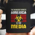 Deadliest In America Is The Media Toxic Fake News Coffee Mug