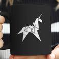 Design By Humans Origami Unicorn Graphic Coffee Mug