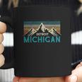 Detroit Michigan Vintage Mountains Coffee Mug