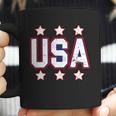 Distressed Usa Patriotic Logo Coffee Mug