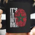 It Is In My Dna Moroccan African Gifts Moorish Morocco Flag Coffee Mug