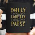 Dolly Loretta Patsy Female Singers Country Coffee Mug