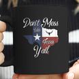 Dont Mess With Vintage Texas Longhorn Lone Star State Pride Coffee Mug