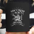 Dont Tread On Me Gadsden Flag Baseball Coffee Mug