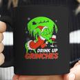 Drink Up Grinch Christmas Drinking Lovers Coffee Mug