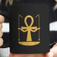 Egyptian Ankh Cross With Arms Holding Scepters Coffee Mug