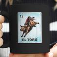 El Toro Mexican Bull Riding Cards Coffee Mug